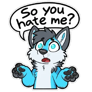 Sticker from Bluey