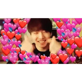 ❤️ emoji Jungkook Telegram sticker 18 of 120