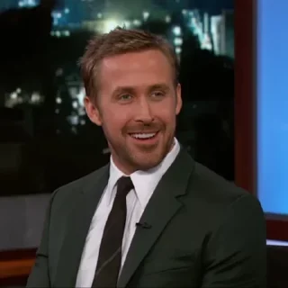 Sticker from Ryan Gosling