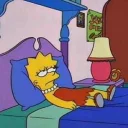 😴 emoji Simpsons Telegram sticker 20 of 120