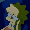 🤔 emoji Simpsons Telegram sticker 9 of 120