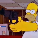 Sticker from Simpsons