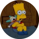 Sticker from The Simpsons @erickxworld