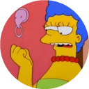 Sticker from The Simpsons @erickxworld