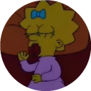 Sticker from The Simpsons @erickxworld