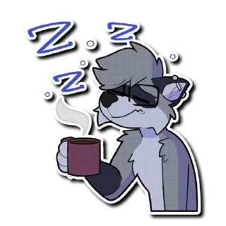 😴 emoji Lucas Telegram sticker 9 of 36