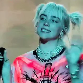 💃 emoji Billie Eilish ¦ @figurinhasWa Telegram sticker 19 of 50