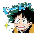 Sticker from My Hero Academia