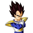 😤 emoji Dragon Ball Telegram sticker 15 of 16