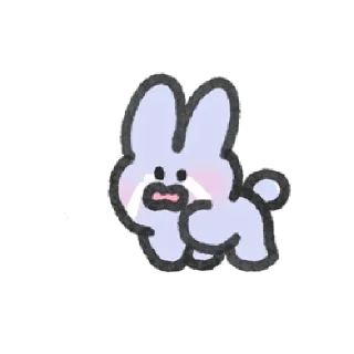 🦷 emoji cry кролл  !! ୨ 🐇 ୧ @nkplz Telegram sticker 22 of 31