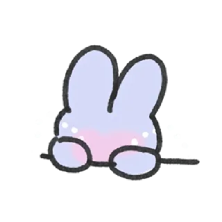 ✌️ emoji cry кролл  !! ୨ 🐇 ୧ @nkplz Telegram sticker 11 of 31
