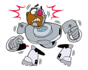 😝 emoji Teen Titans Go! Telegram sticker 12 of 40