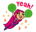 Sticker from Teen Titans Go!
