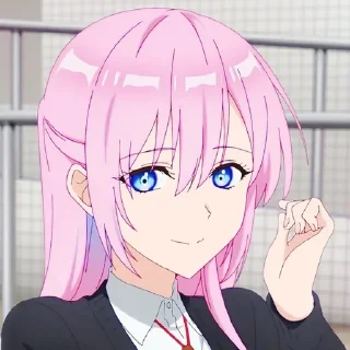🥰 emoji Shikimori • @animestickersii Telegram sticker 19 of 116