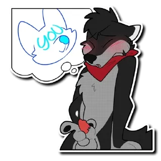 💦 emoji Kitsunetsuki's favs 10 — @stckrRobot Telegram sticker 12 of 120