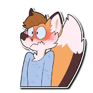 😳 emoji Kitsunetsuki's favs 10 — @stckrRobot Telegram sticker 23 of 120