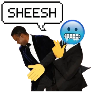 🤏 emoji SHEESH Telegram sticker 5 of 45