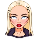 🙄 emoji Miss Alena ❤️ Telegram sticker 10 of 31