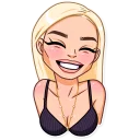 😁 emoji Miss Alena ❤️ Telegram sticker 15 of 31