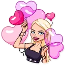 ❤️ emoji Miss Alena ❤️ Telegram sticker 6 of 31