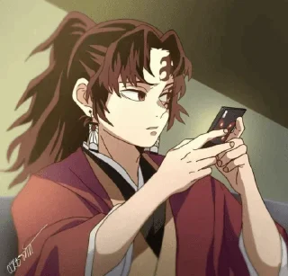 🩸 emoji yoriichi tsugikuni | @SunBreathing_Numen Telegram sticker 8 of 68