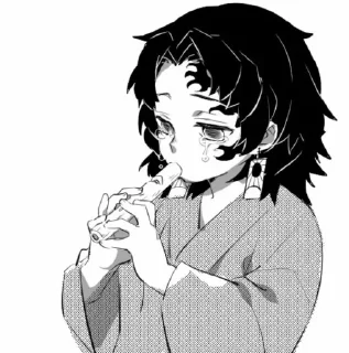 🩸 emoji yoriichi tsugikuni | @SunBreathing_Numen Telegram sticker 7 of 68