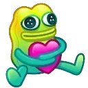 🎁 emoji Plush-pepe pickNmix #1 Telegram sticker 24 of 36