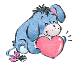 😊 emoji 由Lommy作畫♪小熊維尼 Telegram sticker 12 of 40