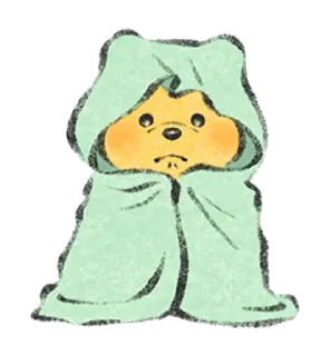 😊 emoji 由Lommy作畫♪小熊維尼 Telegram sticker 24 of 40
