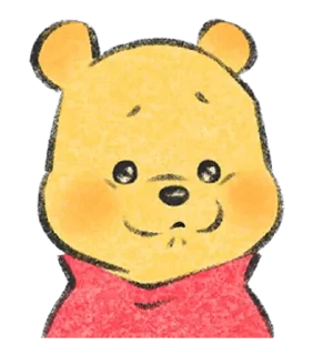 😊 emoji 由Lommy作畫♪小熊維尼 Telegram sticker 14 of 40