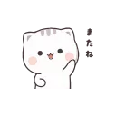 👋 emoji ᙚcat'cuts 💕 ㅤ•ᴇᴍ֟፝֟ɪʟʏ❥> Telegram sticker 5 of 50