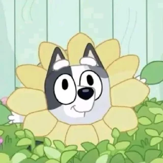 😇 emoji Bluey Telegram sticker 7 of 59