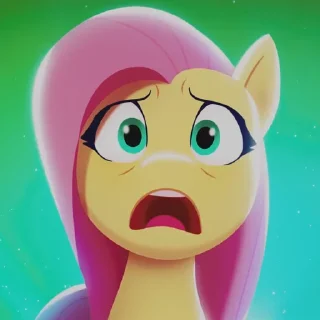 😰 emoji MLP Telegram sticker 17 of 87