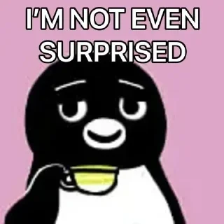 😊 emoji suica penguin Telegram sticker 5 of 50
