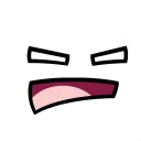 😠 emoji Caritas Telegram sticker 14 of 18