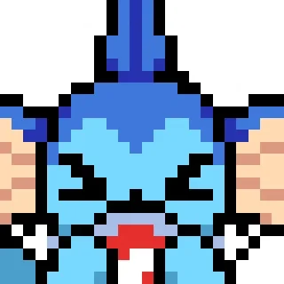 🥤 emoji Pixel Art Eeveelutions Telegram sticker 16 of 82