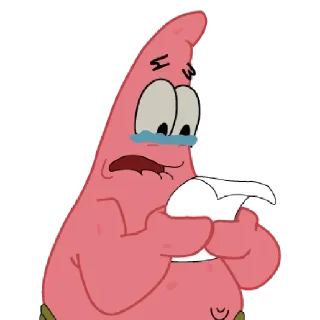 😢 emoji PATRICIO - [Instagram: @WiStickers] Telegram sticker 23 of 34