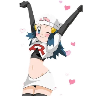 Sticker from Poke Waifus - @that_weirdo_girl