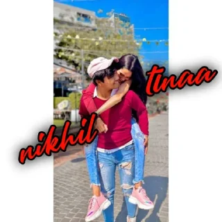 🥰 emoji nikhil&tinaa Telegram sticker 8 of 8