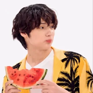 🍉 emoji TXT. Telegram sticker 8 of 74
