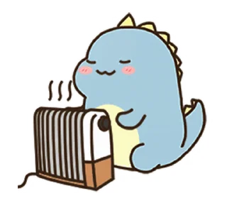 ☺️ emoji My Dino Friend • @xxyuji Telegram sticker 5 of 24