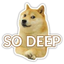 😦 emoji Doge Telegram sticker 5 of 16