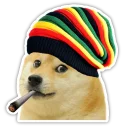 🚬 emoji Doge Telegram sticker 15 of 16