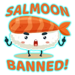 😵 emoji 🐟 SuperSalmon 🐟 Telegram sticker 5 of 10