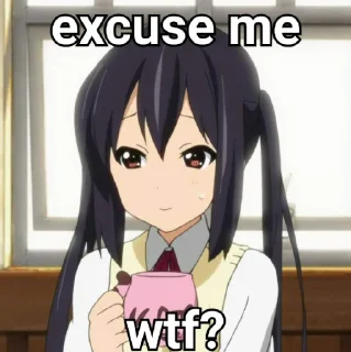 🤔 emoji k-on Telegram sticker 19 of 57