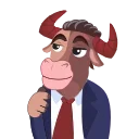 Sticker from THE BULL
