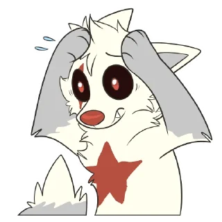 😟 emoji Teo Woof Telegram sticker 10 of 40