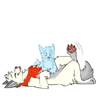😋 emoji Teo Woof Telegram sticker 20 of 40