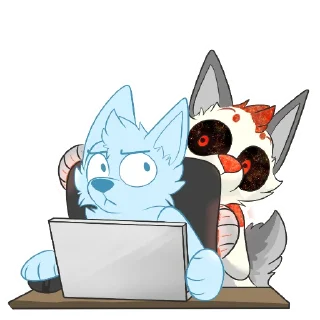 🤨 emoji Teo Woof Telegram sticker 8 of 40