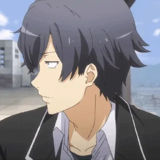 Sticker from ♥️ hikigaya hachiman ♠️ | @Flame_Stickers